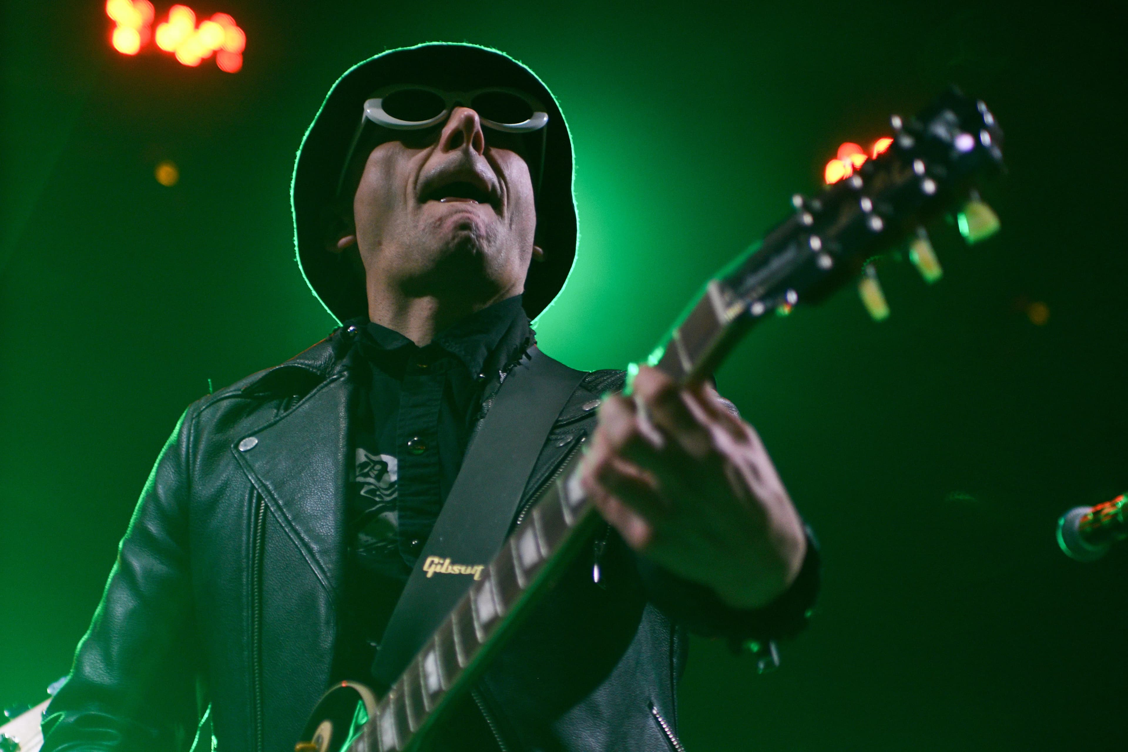 Concert performance on stage